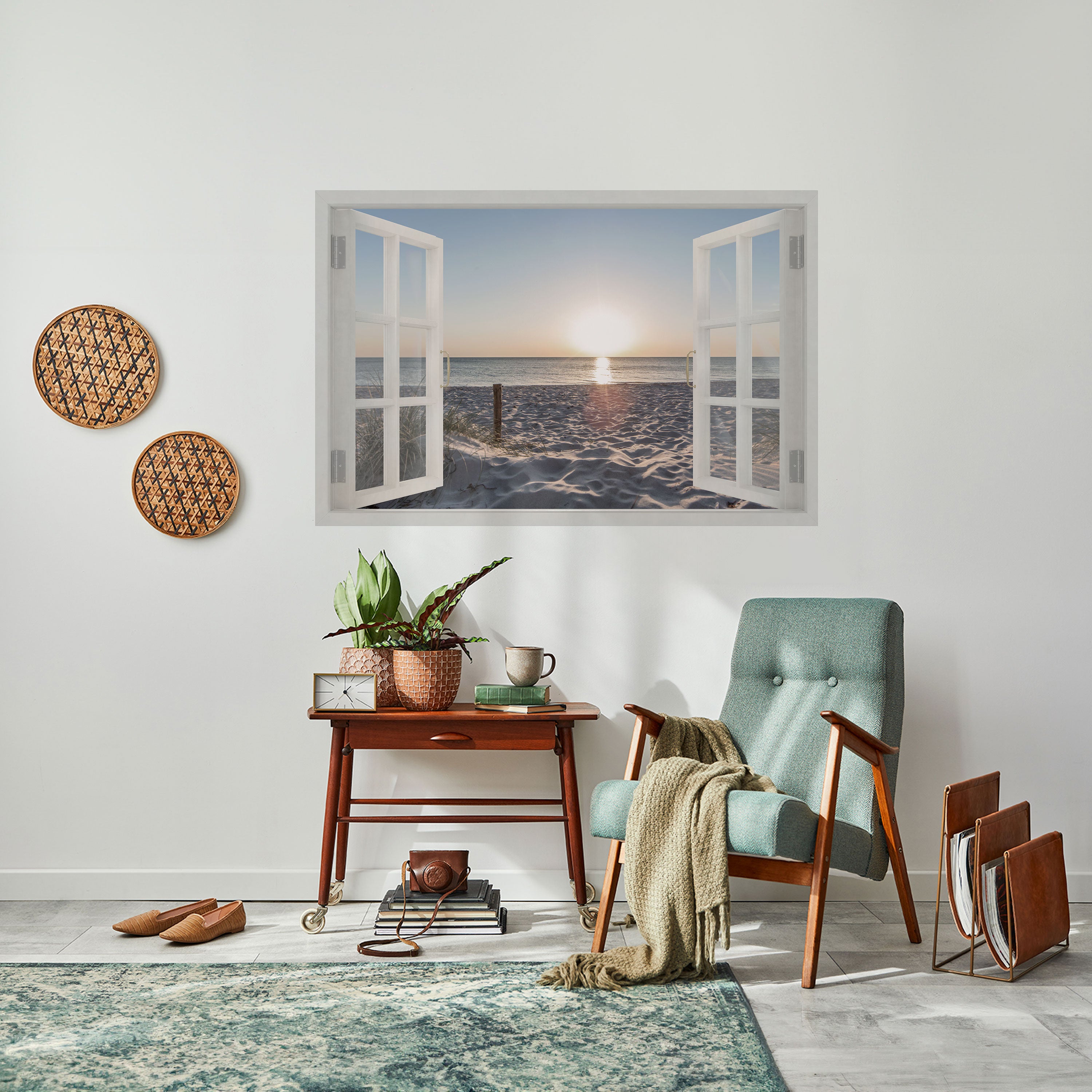 Póster horizontal autoadhesivo VENTANA DE LA CALMA