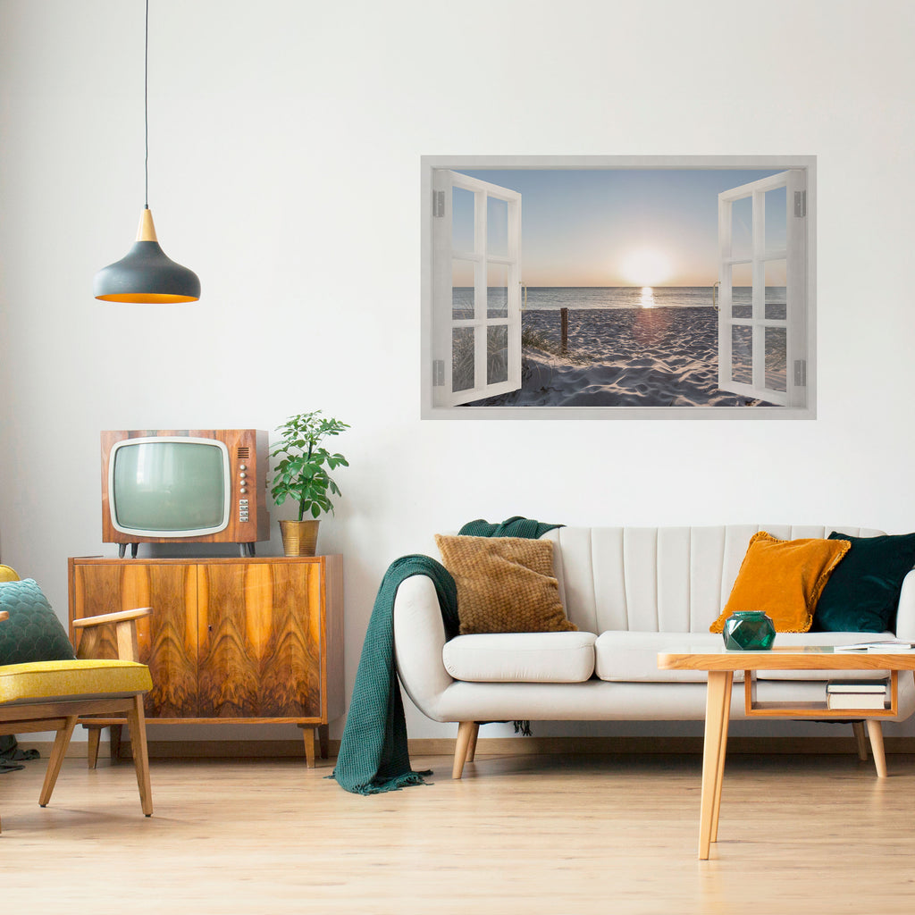 Póster horizontal autoadhesivo VENTANA DE LA CALMA