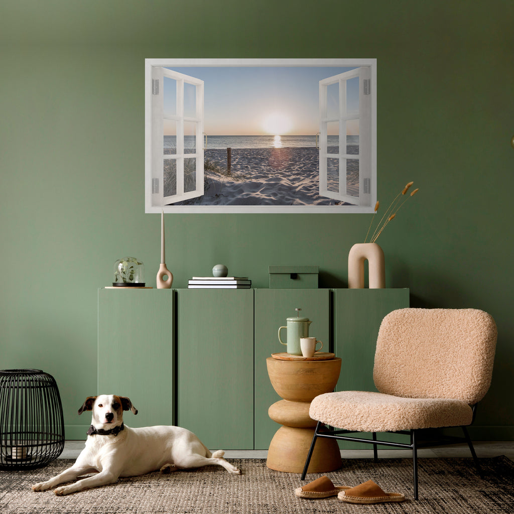 Póster horizontal autoadhesivo VENTANA DE LA CALMA