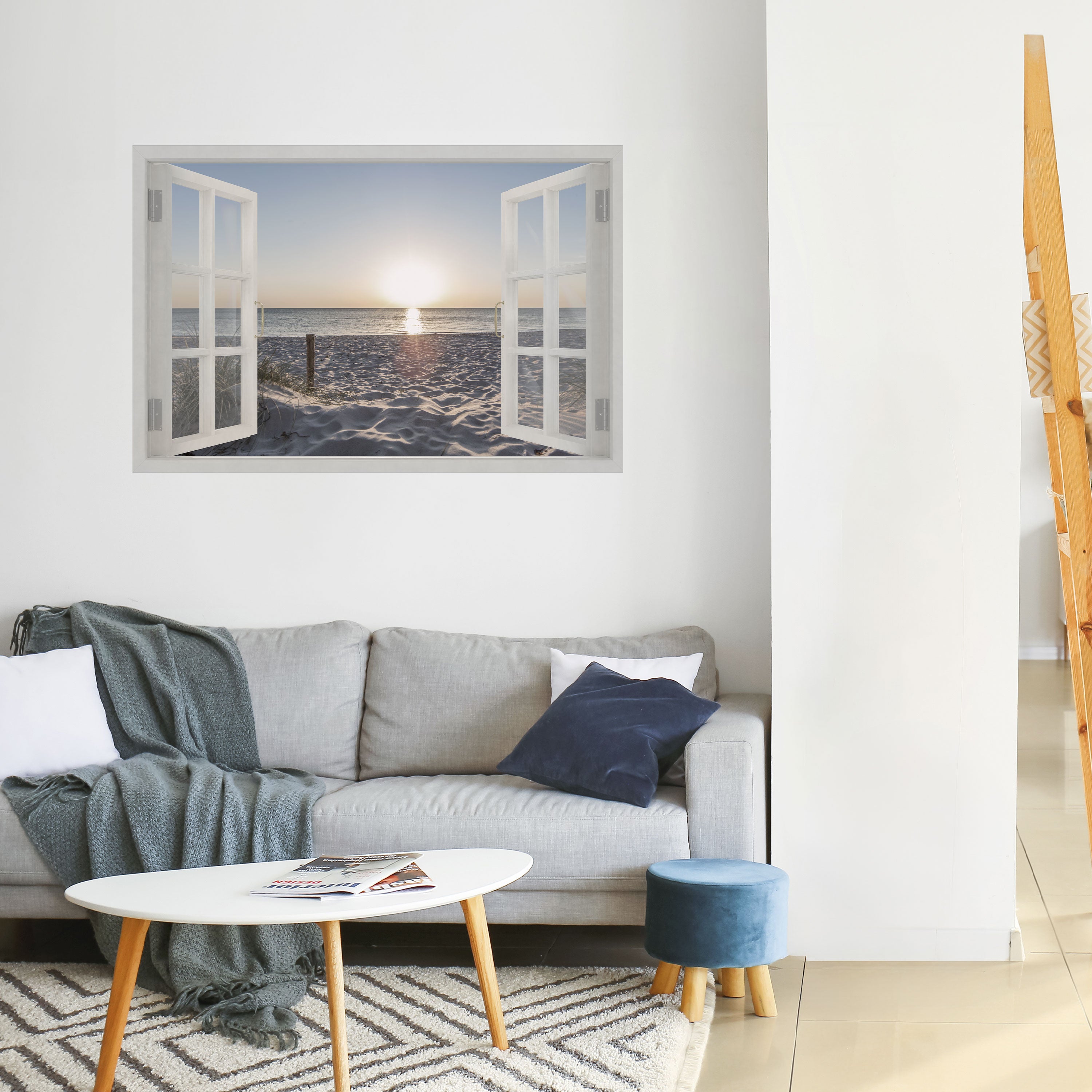 Póster horizontal autoadhesivo VENTANA DE LA CALMA