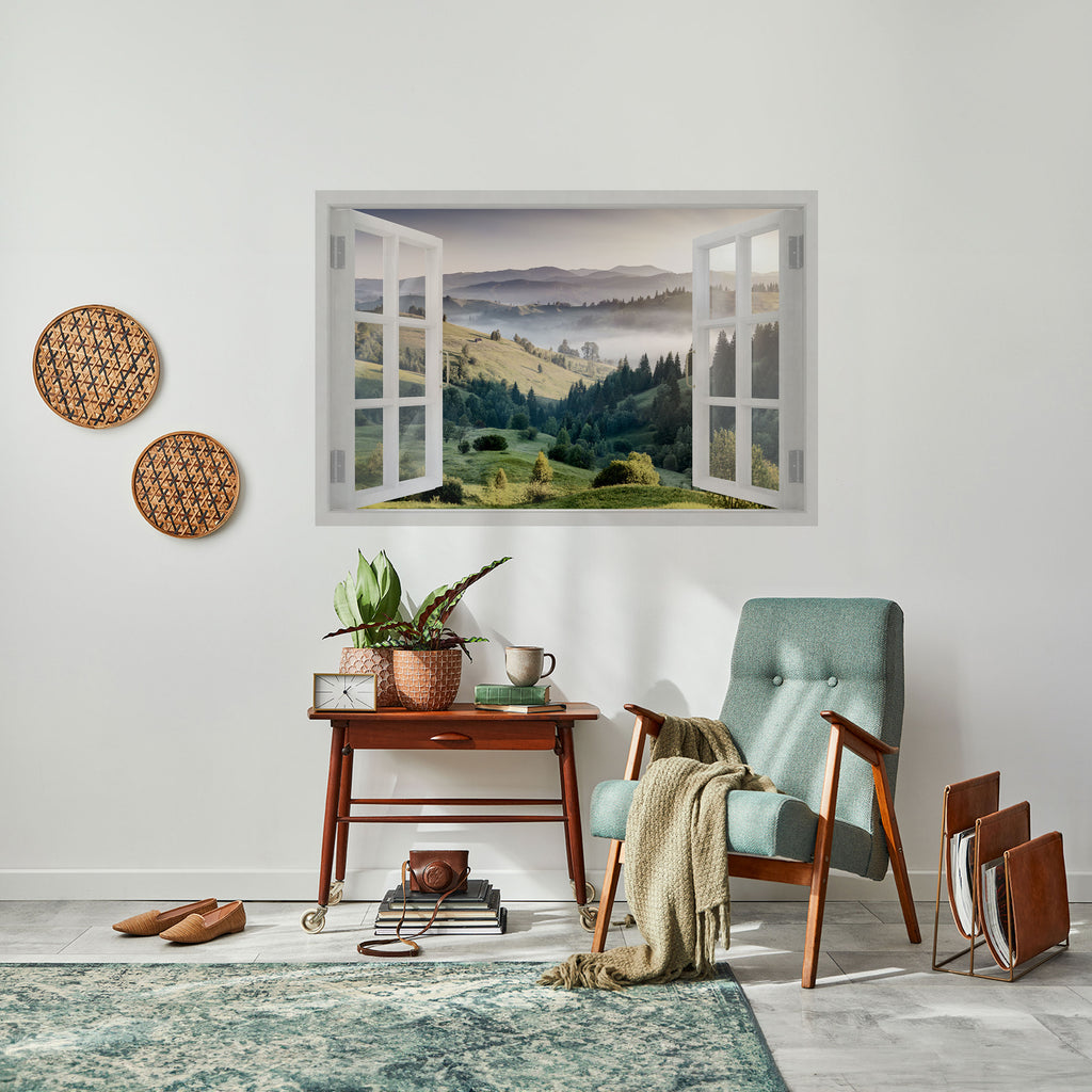 Póster horizontal autoadhesivo ESCAPE AL AIRE LIBRE