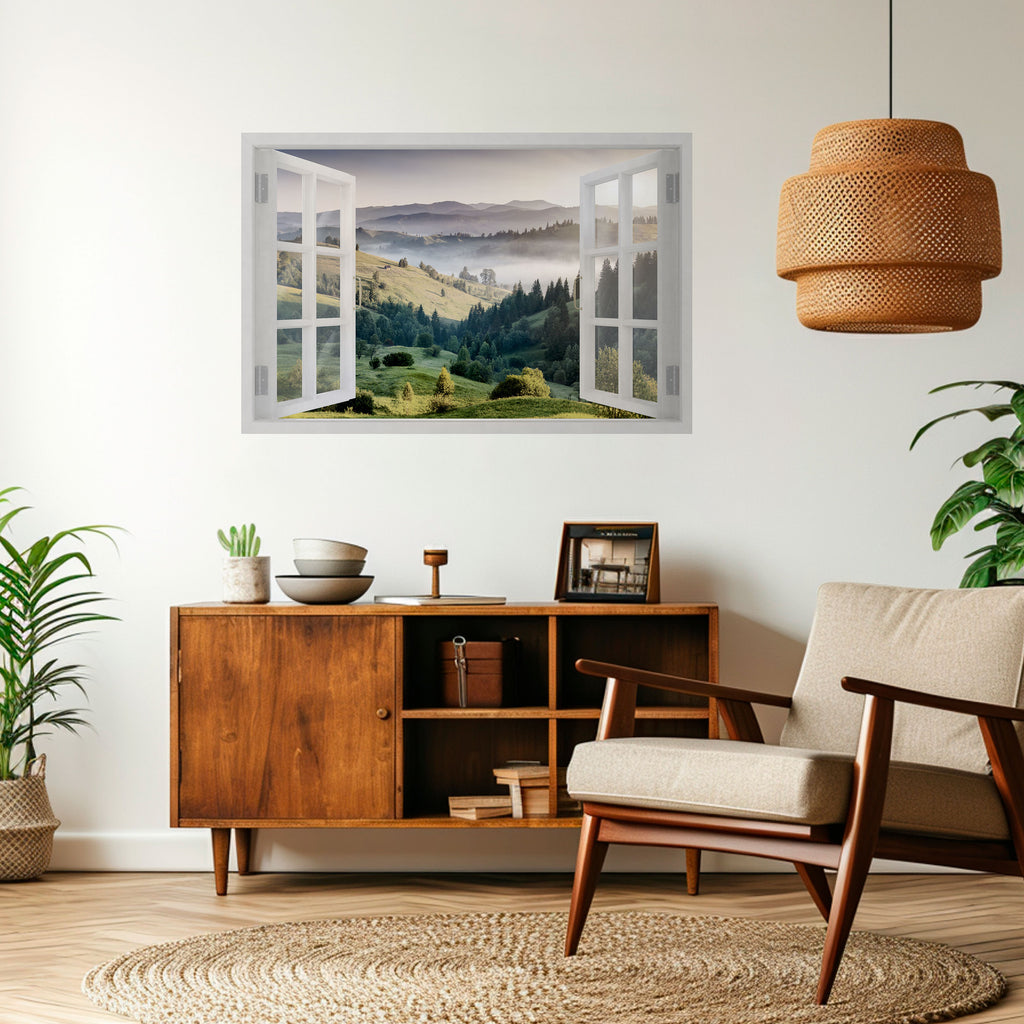 Póster horizontal autoadhesivo ESCAPE AL AIRE LIBRE