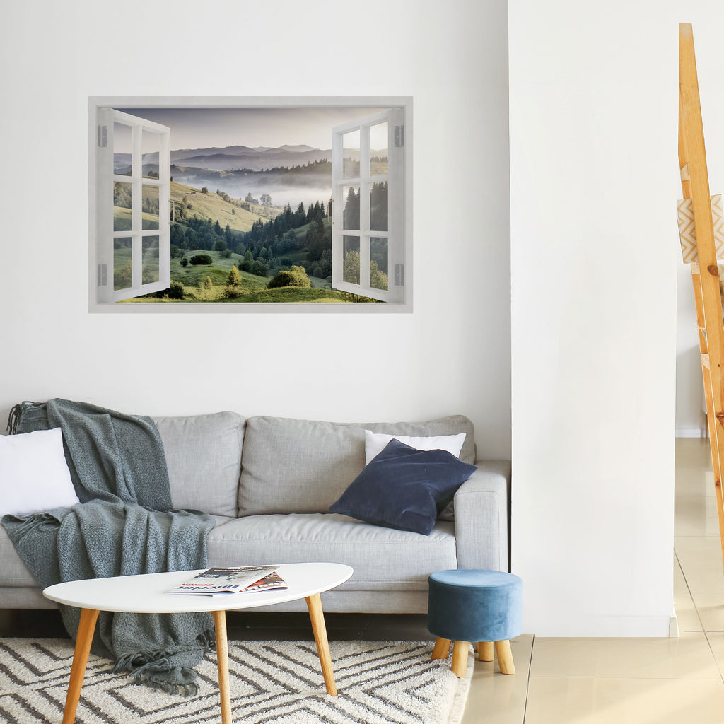 Póster horizontal autoadhesivo ESCAPE AL AIRE LIBRE