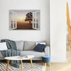 OPENING TO DAWN Póster Horizontal Adhesivo