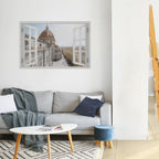 OPEN WINDOW VISTA Póster Horizontal Adhesivo