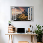 RAINBOW ESCAPE Póster Horizontal Adhesivo