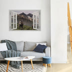 NATURAL FRAME INSPIRATION Póster Horizontal Adhesivo