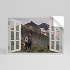 NATURAL FRAME INSPIRATION Póster Horizontal Adhesivo