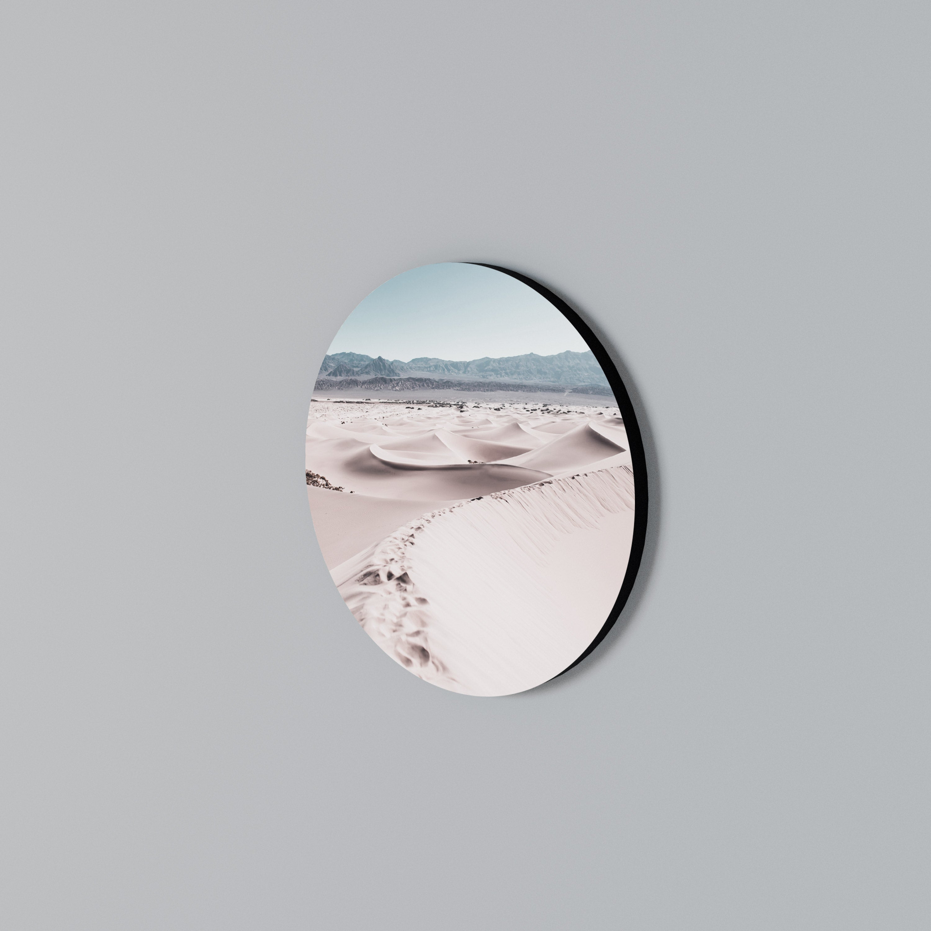 STEPS AWAY Round Wall Art