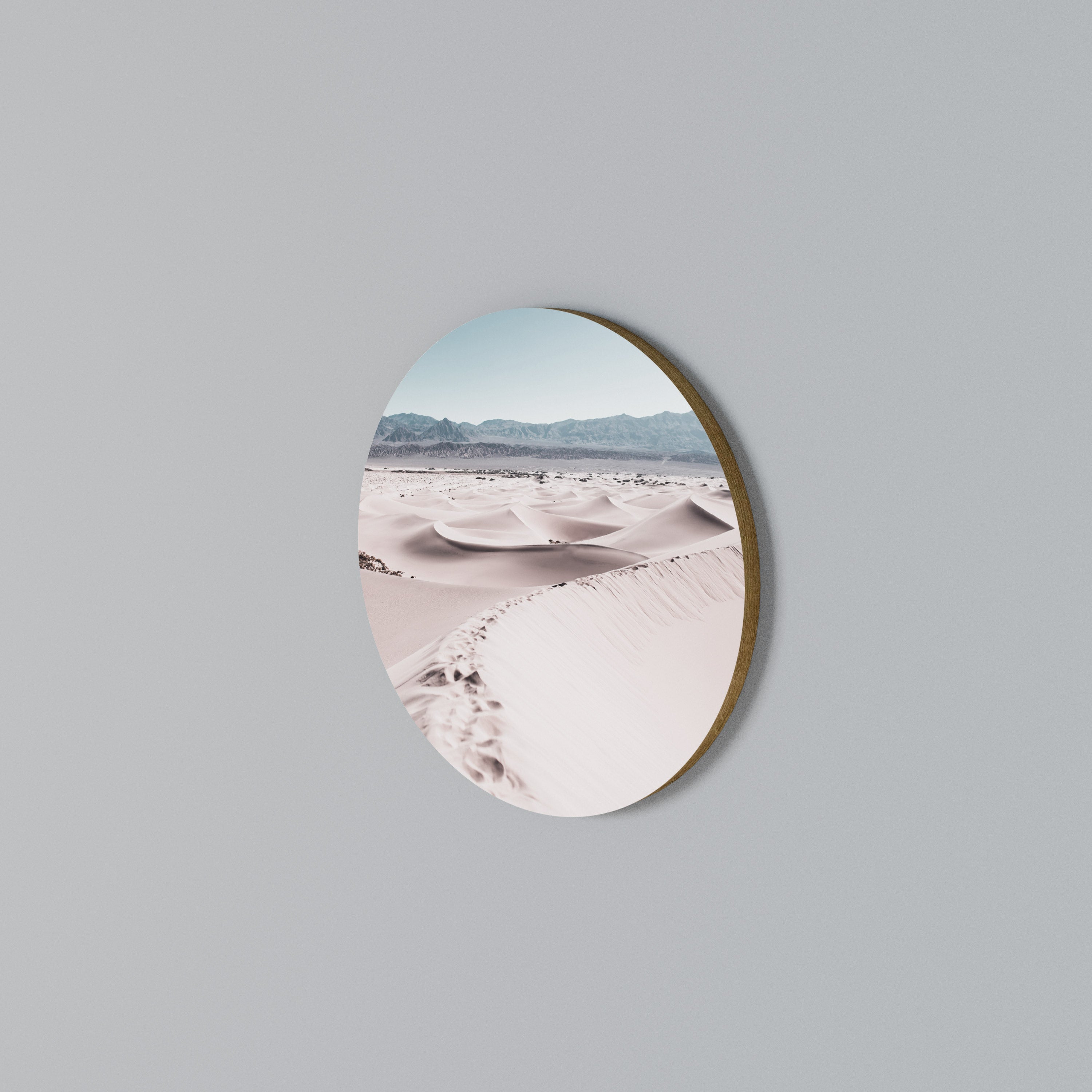 STEPS AWAY Round Wall Art