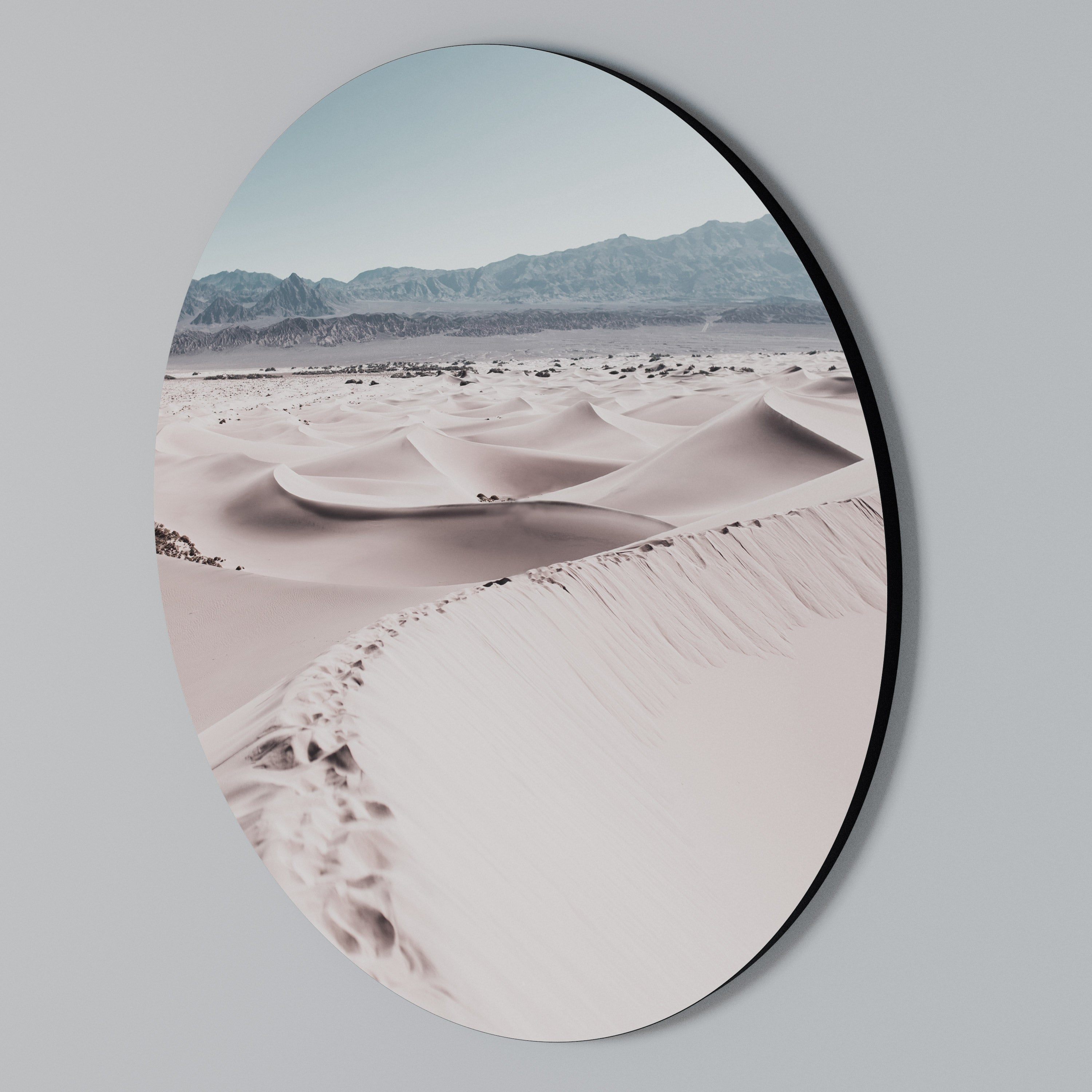 STEPS AWAY Round Wall Art