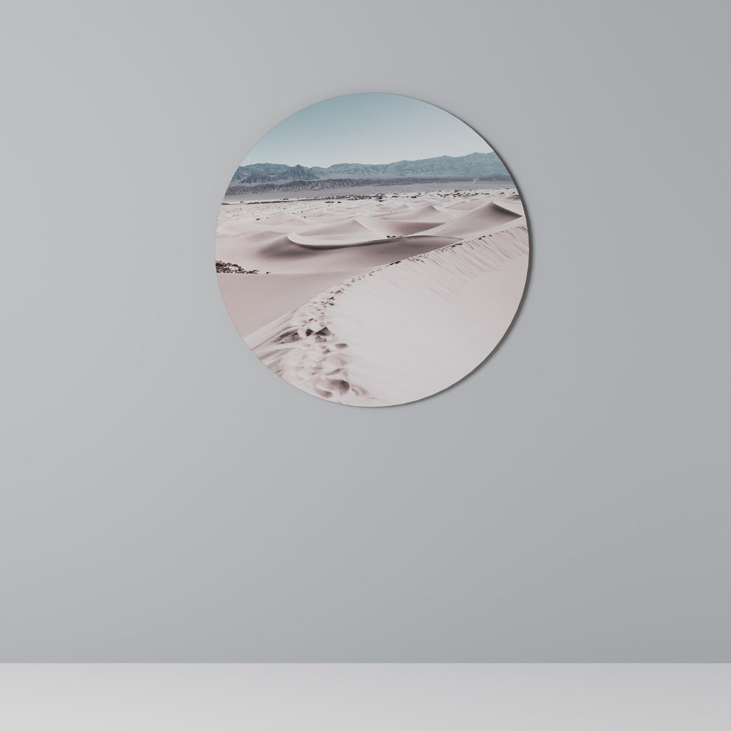 STEPS AWAY Round Wall Art