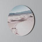 STEPS AWAY Round Wall Art