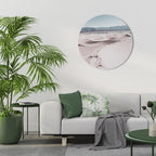 STEPS AWAY Round Wall Art