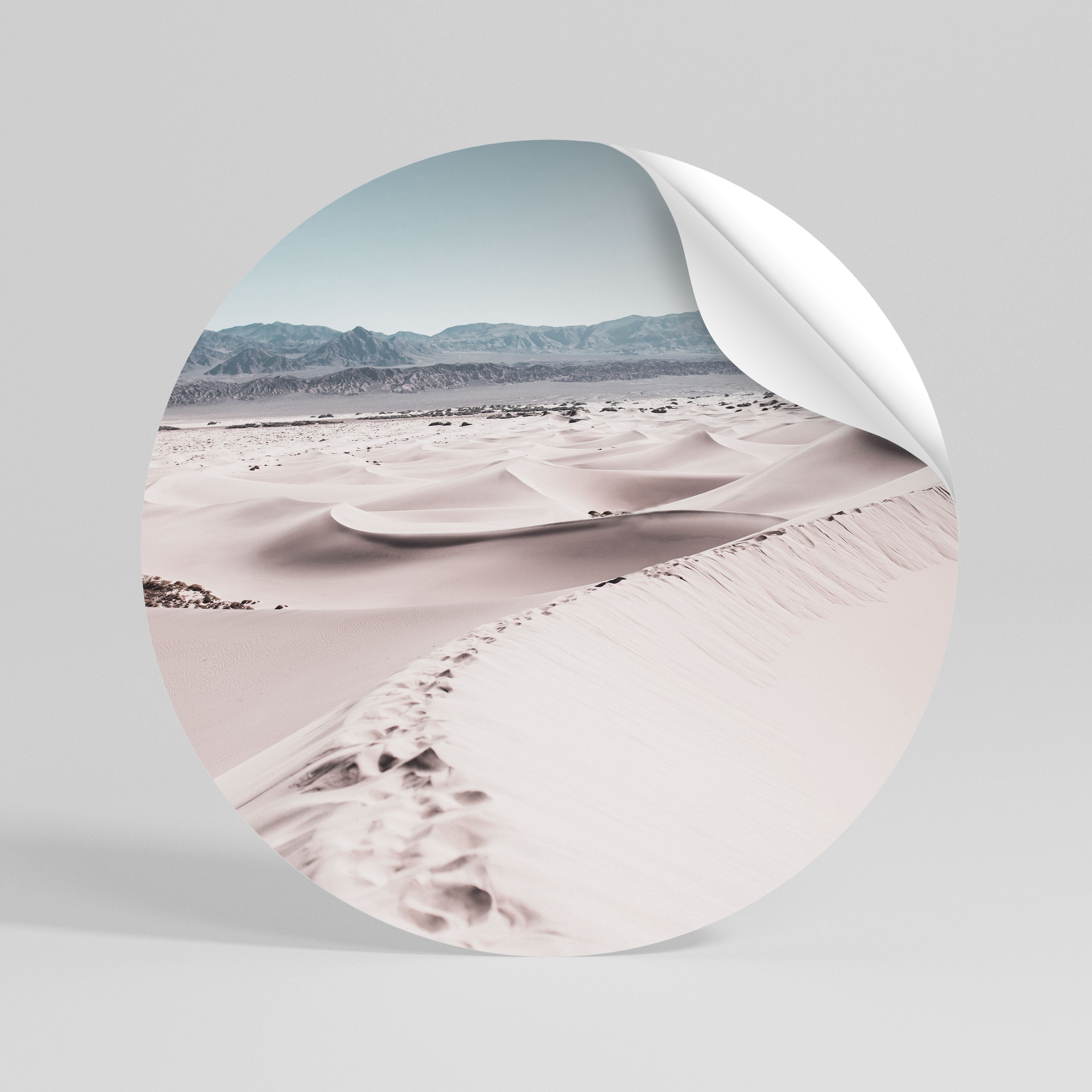 STEPS AWAY Vinilo adhesivo redondo