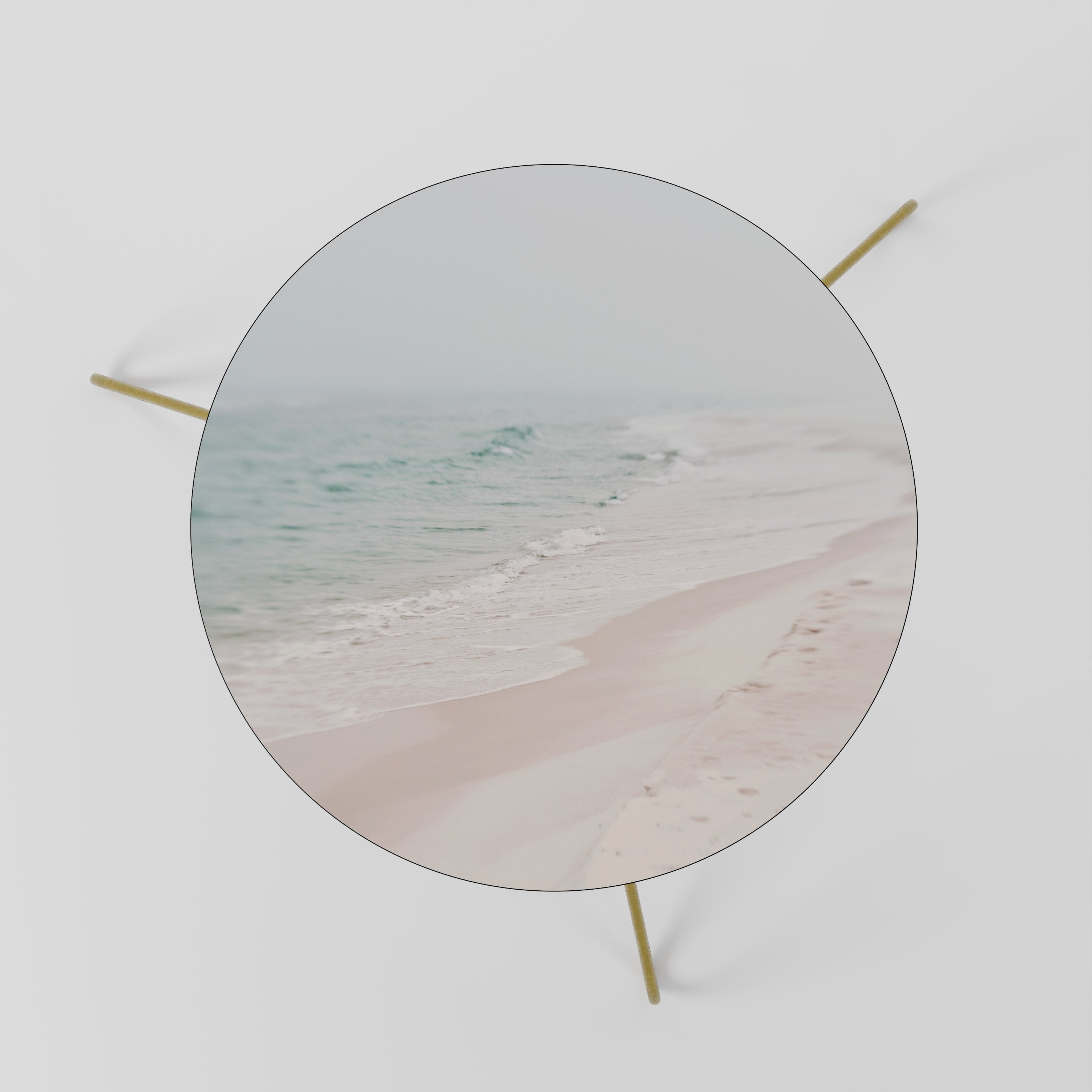 MISTY SHORELINE BLISS Coffee Table 60