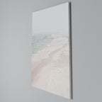 MISTY SHORELINE BLISS Cuadro en lienzo vertical