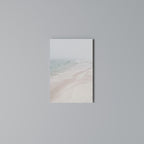 MISTY SHORELINE BLISS Cuadro en lienzo vertical
