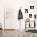 MISTY SHORELINE BLISS Peel and Stick Vertical Poster