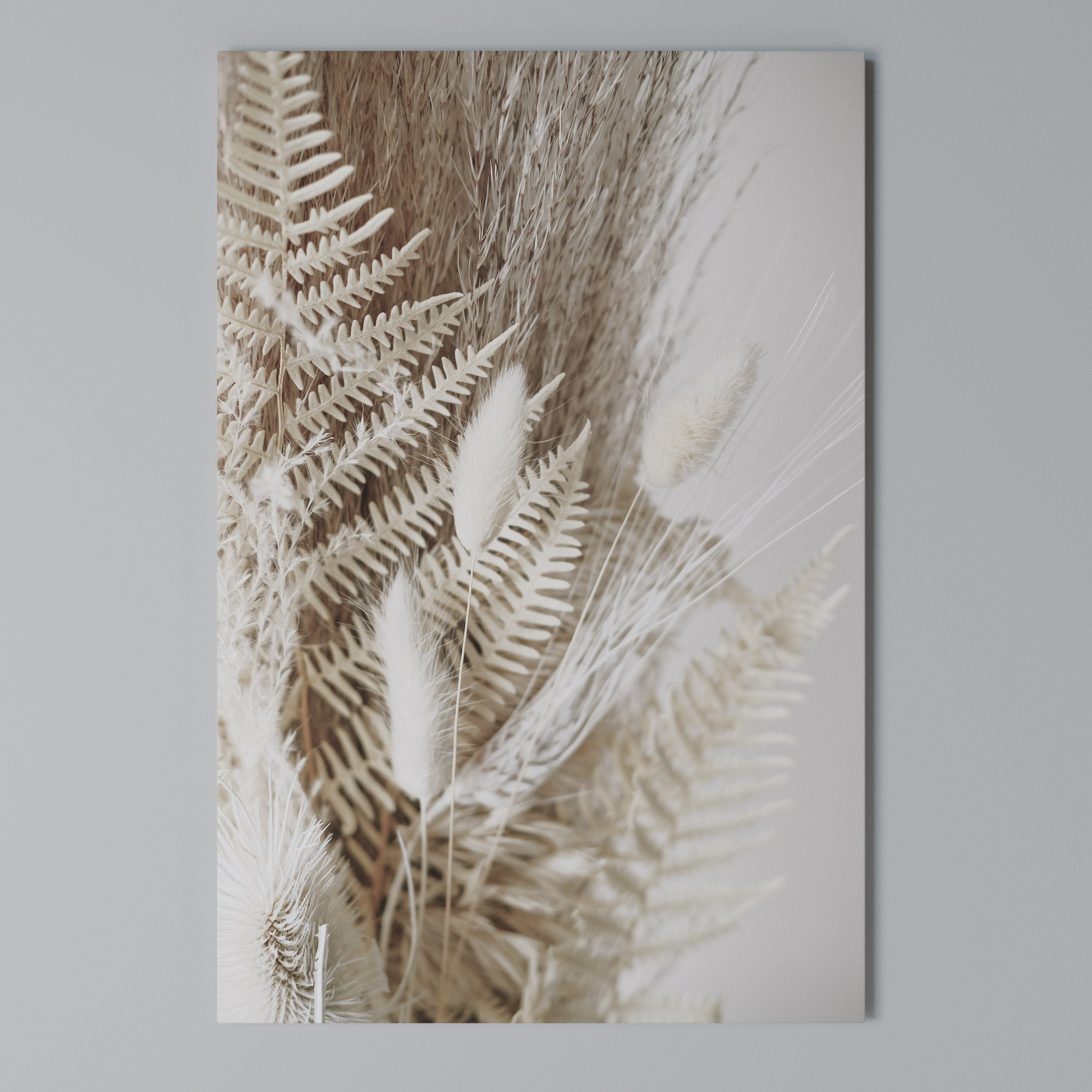 GENTLE GRASSLANDS INVITE Vertical Canvas Print