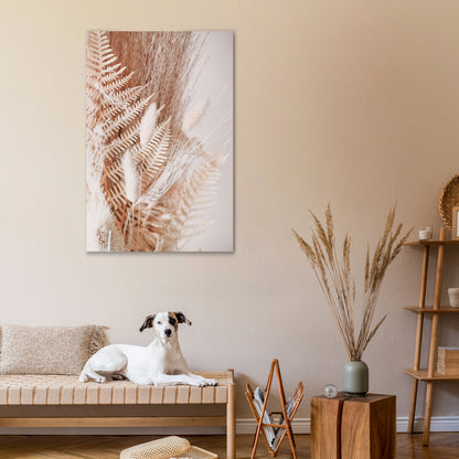 GENTLE GRASSLANDS INVITE Cuadro en lienzo vertical