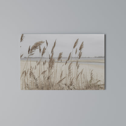 BREEZY STRAW HARMONY Cuadro en lienzo horizontal