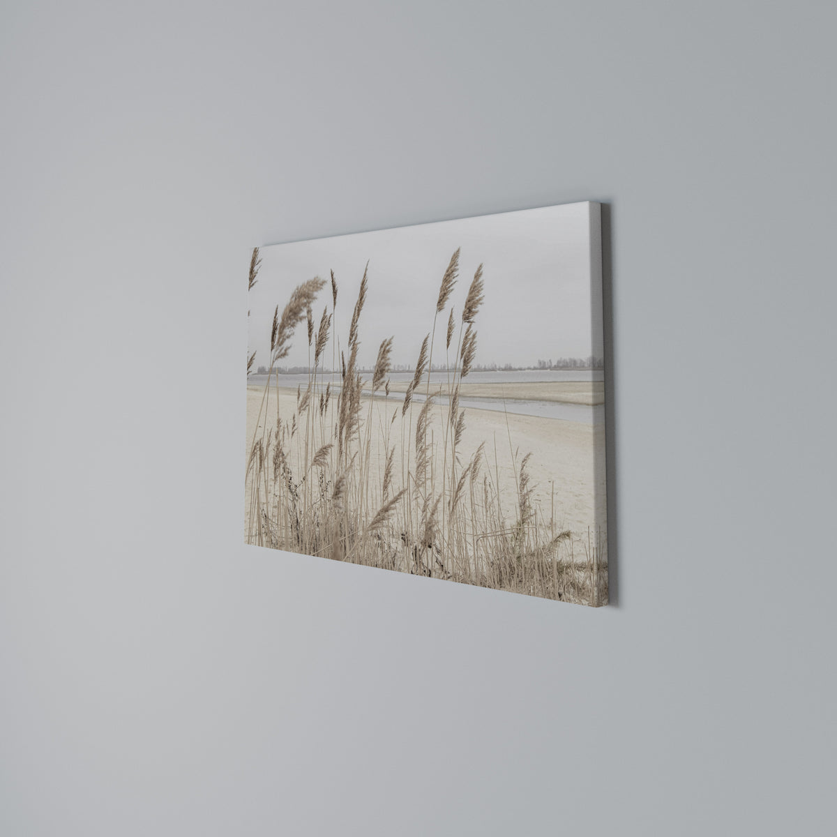BREEZY STRAW HARMONY Cuadro en lienzo horizontal