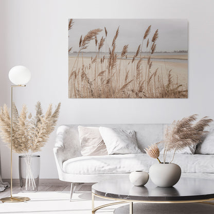 BREEZY STRAW HARMONY Cuadro en lienzo horizontal