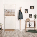 BREEZY STRAW HARMONY Peel and Stick Horizontal Poster