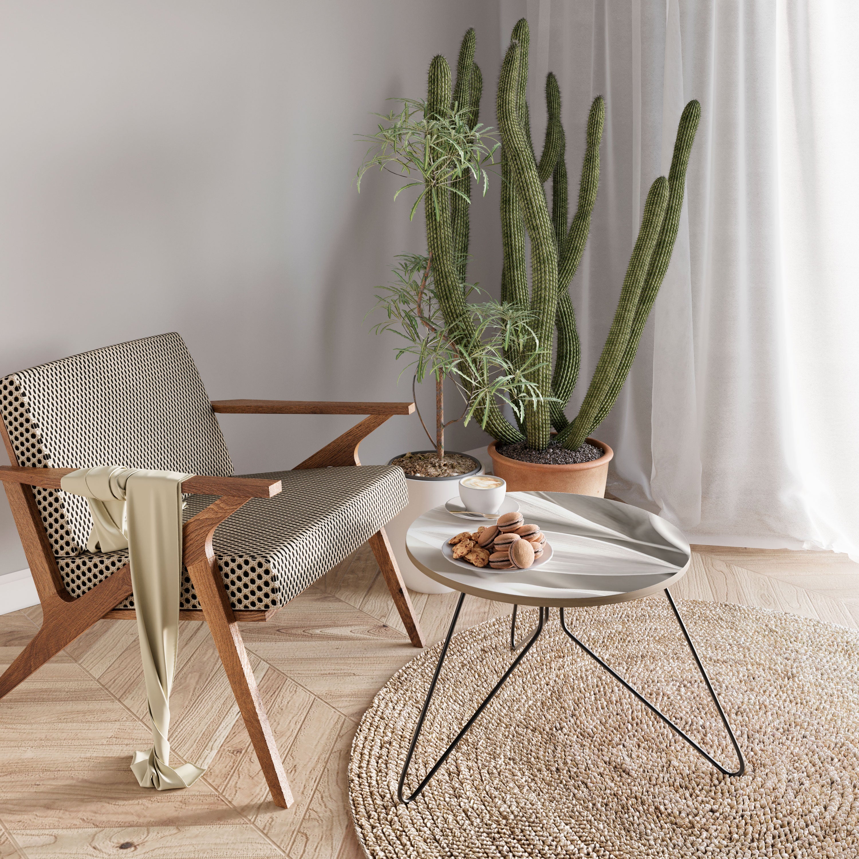 WHISPERS OF WHITE Coffee Table 60