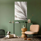 WHISPERS OF WHITE Póster Vertical Adhesivo