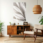 WHISPERS OF WHITE Póster Vertical Adhesivo