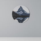 MEMORY OF MATTERHORN Decoración de Pared Redonda