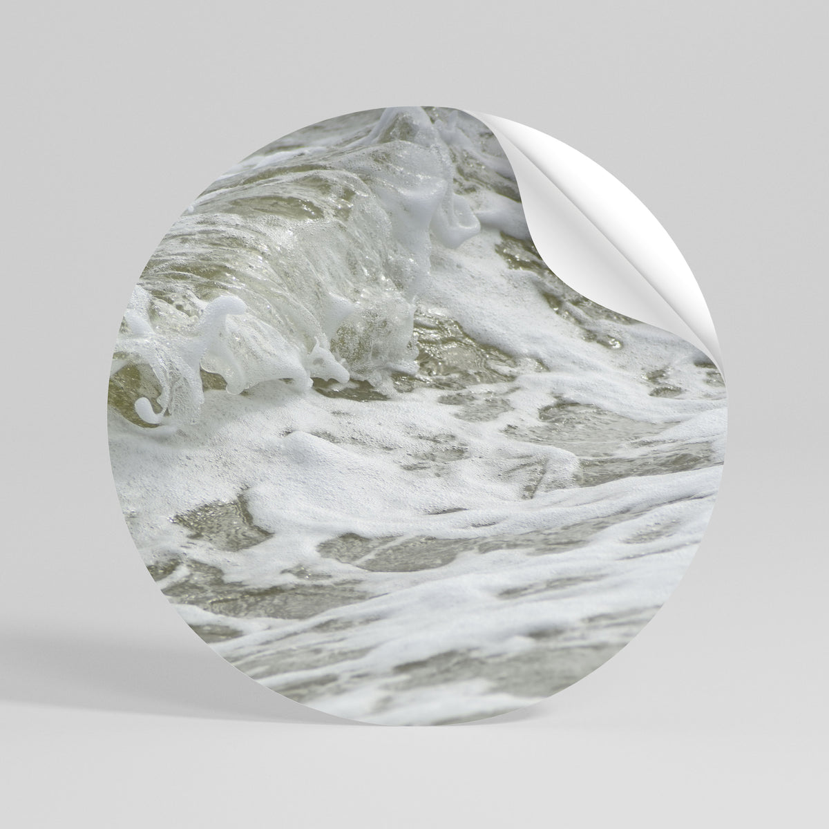 FOAMING ELEGANCE Vinilo adhesivo redondo