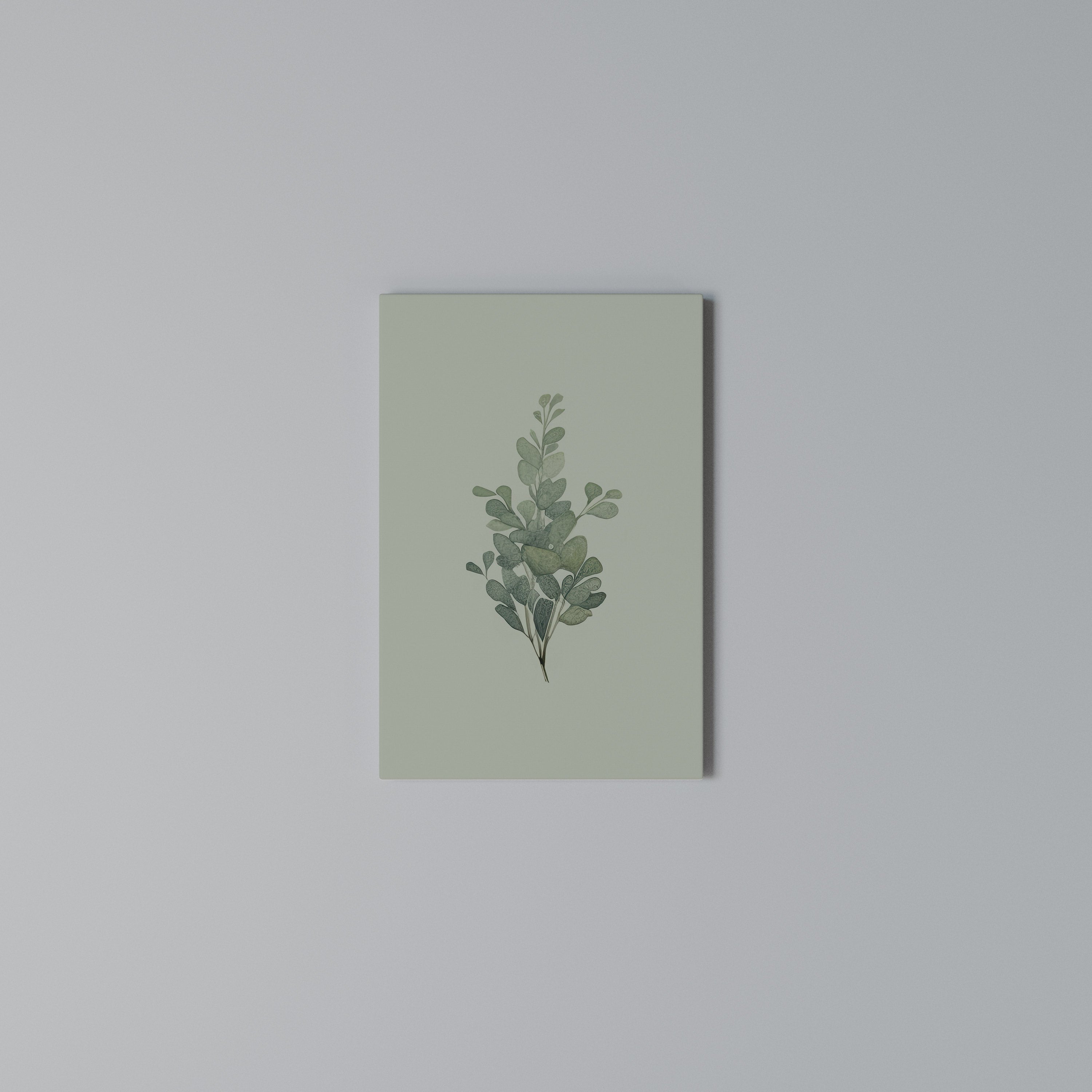 EUCALYPTUS TWIG Vertical Canvas Print