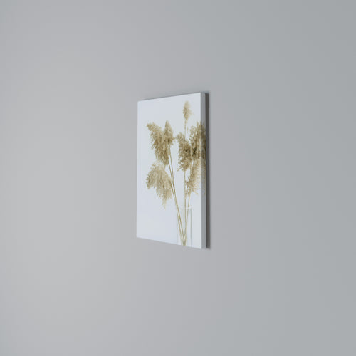 ELEGANT GRASSY SERENITY Cuadro en lienzo vertical