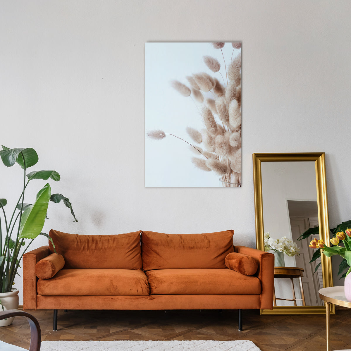 FLOUFFY DREAMSCAPE VIBRANCE Cuadro en lienzo vertical