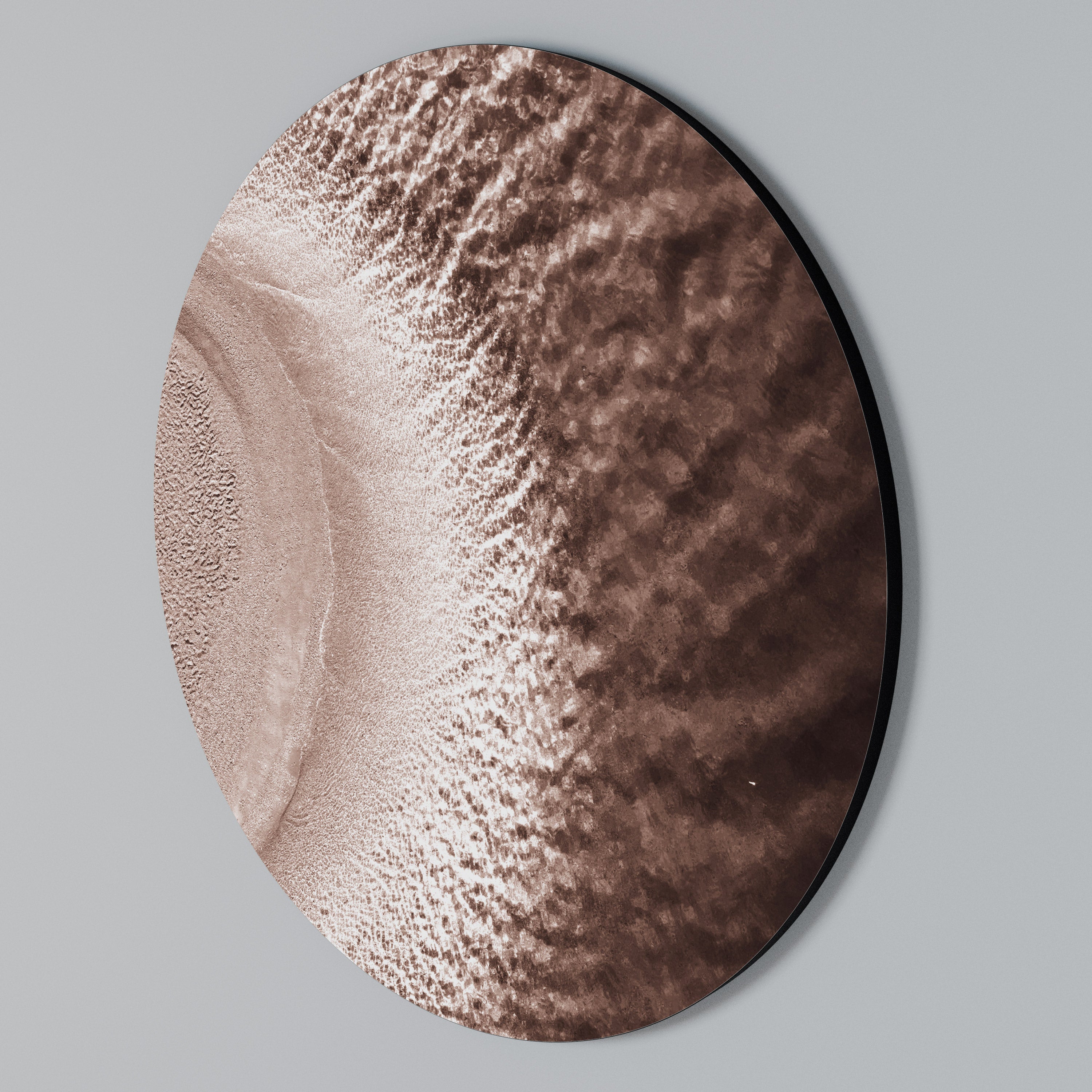 HARMONY IN HUES Round Wall Art