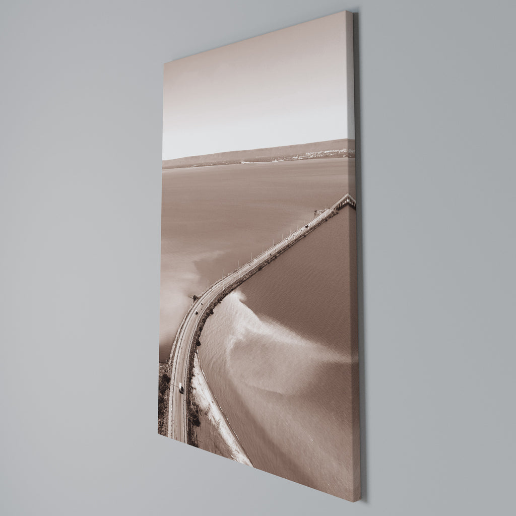 HORIZON BOUND JOURNEY Cuadro en lienzo vertical