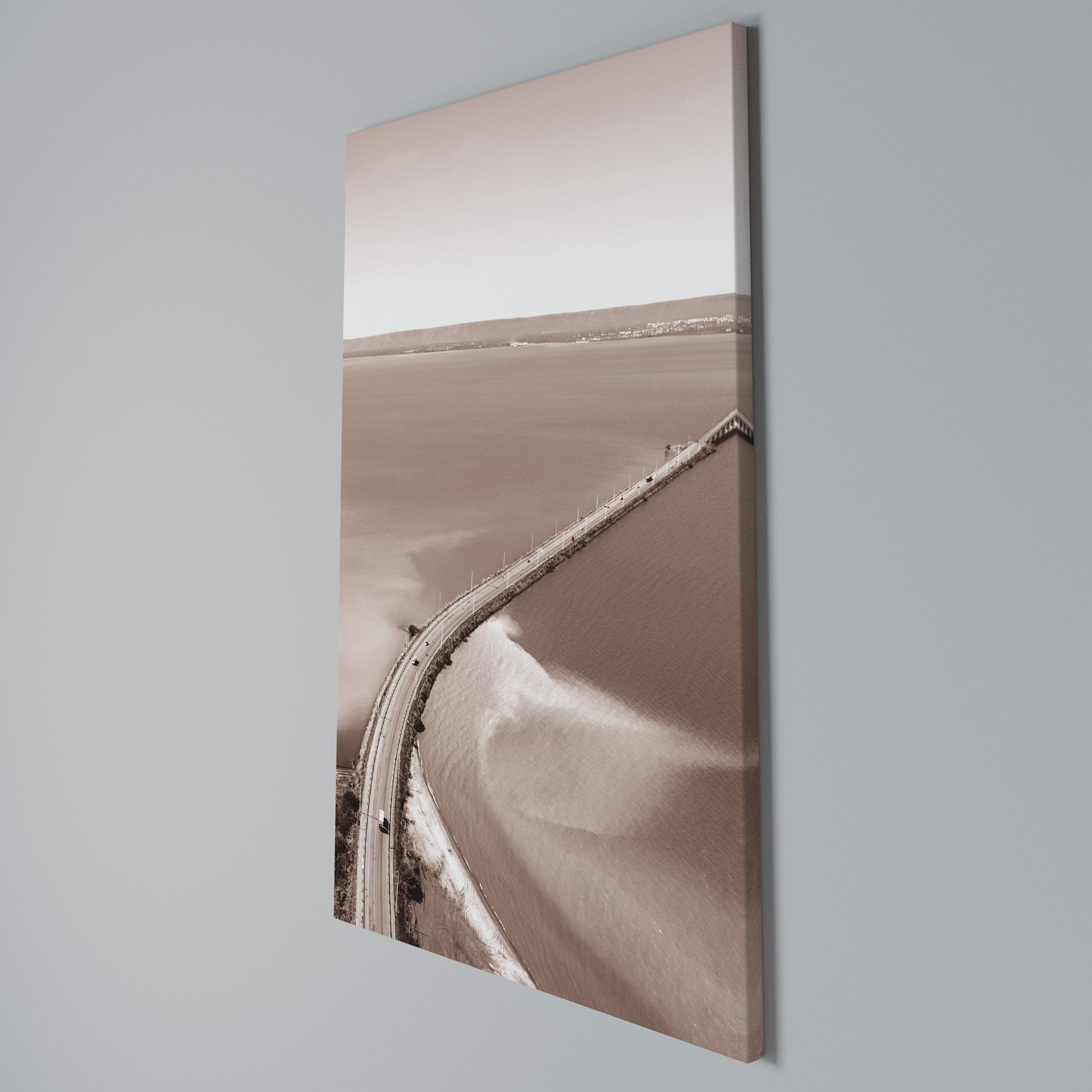 HORIZON BOUND JOURNEY Cuadro en lienzo vertical