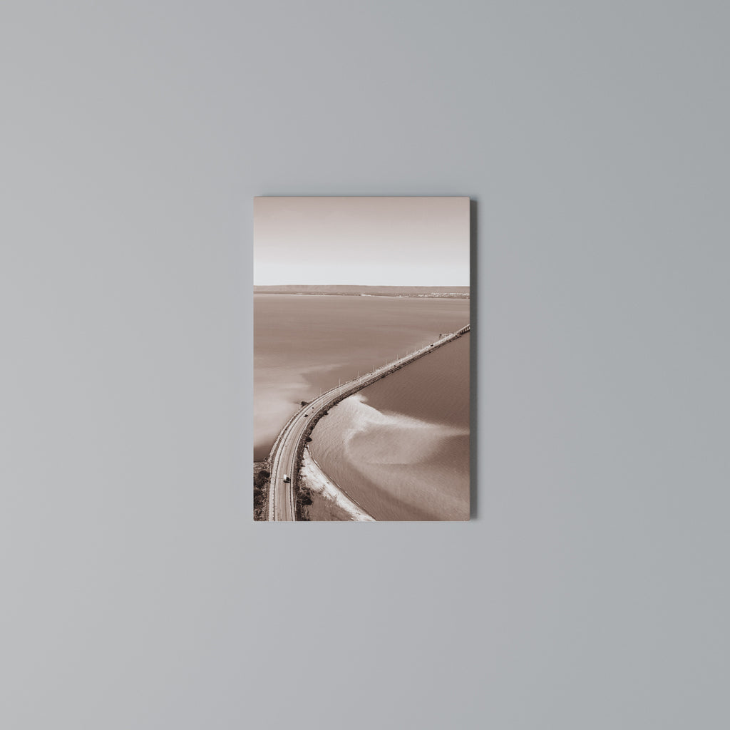 HORIZON BOUND JOURNEY Cuadro en lienzo vertical
