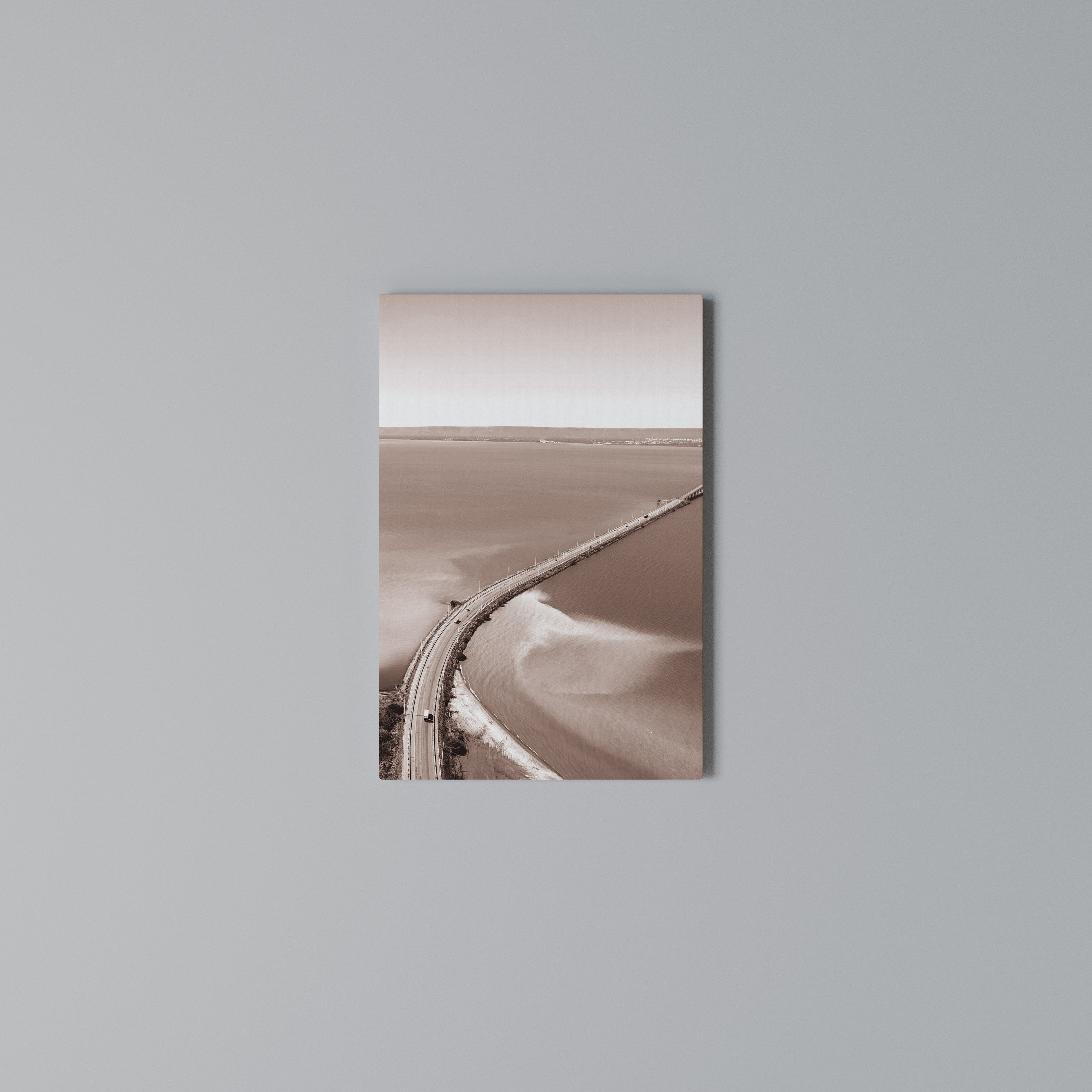 HORIZON BOUND JOURNEY Cuadro en lienzo vertical