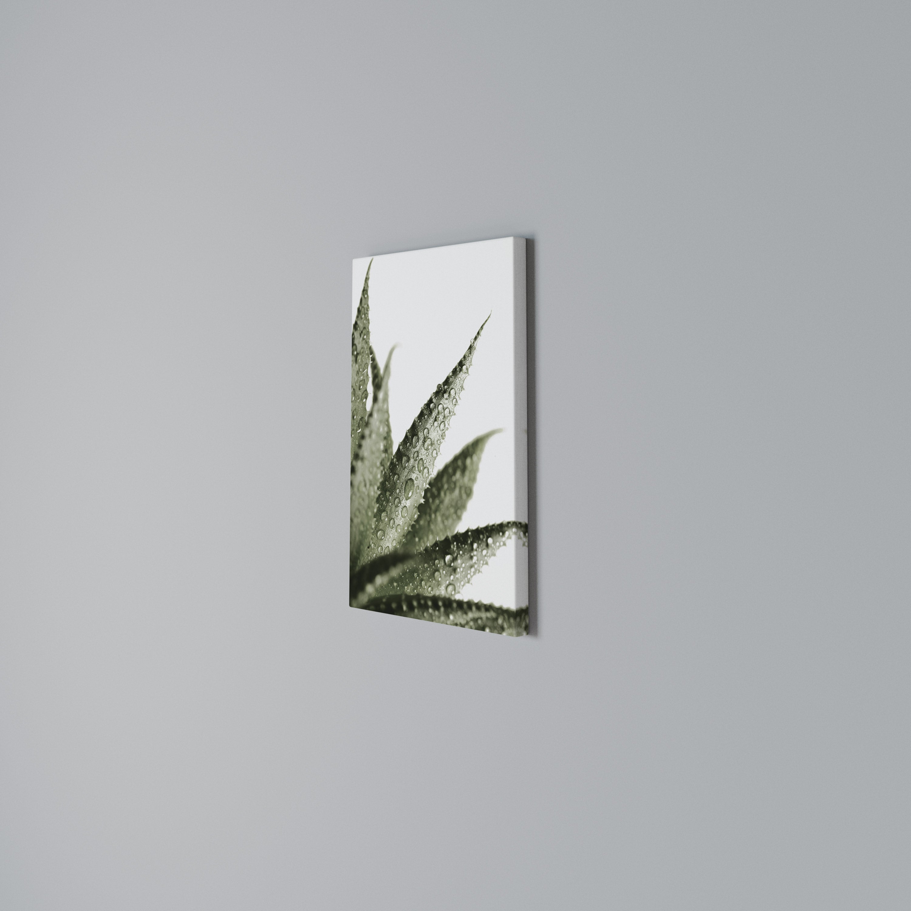 DEWDROP SYMPHONY Cuadro en lienzo vertical