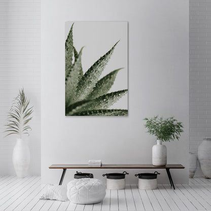 DEWDROP SYMPHONY Cuadro en lienzo vertical