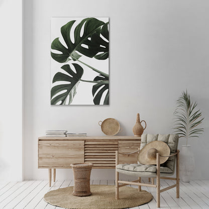 FOLIAGE FUSION Cuadro en lienzo vertical