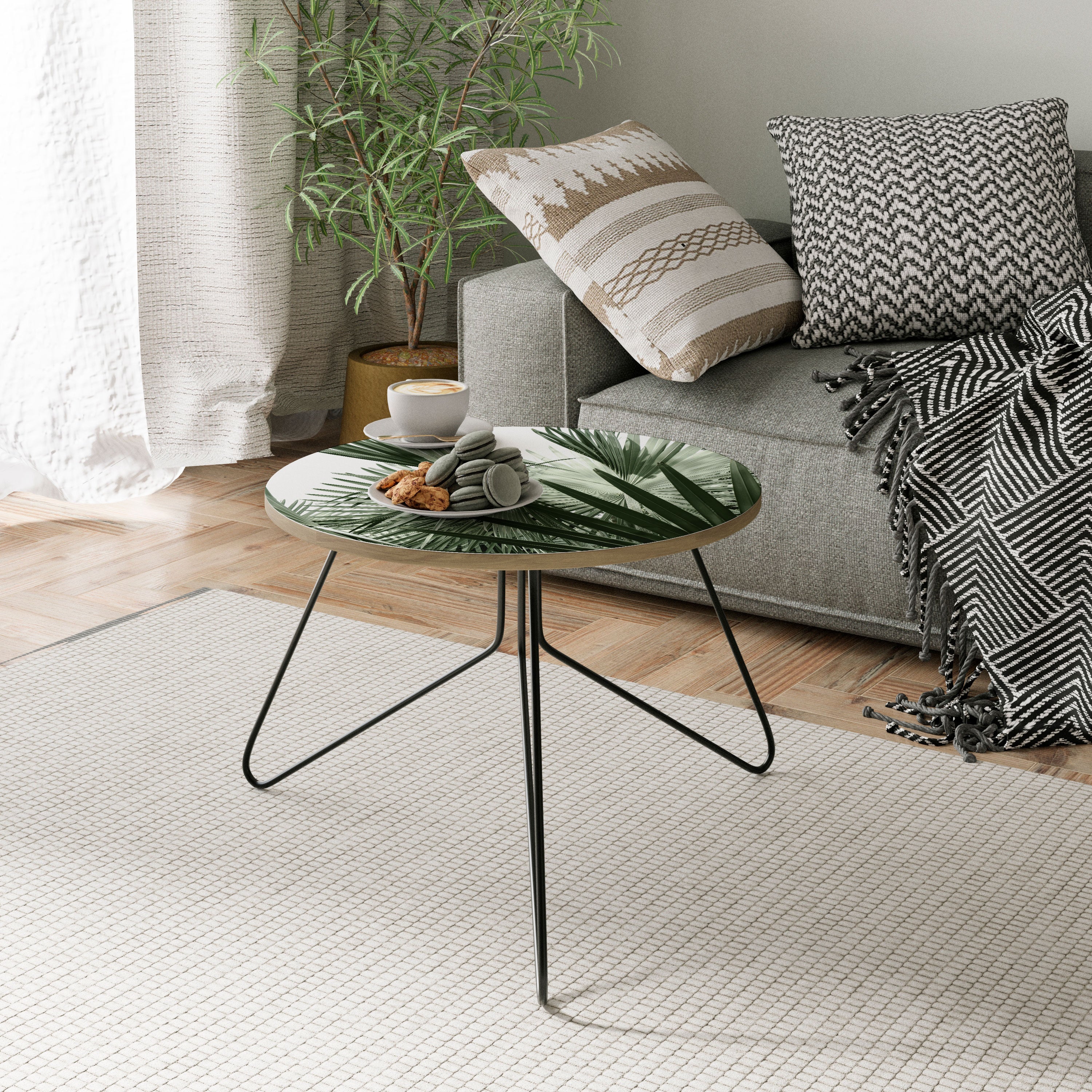 PALM PARADISE DANCE Coffee Table 60