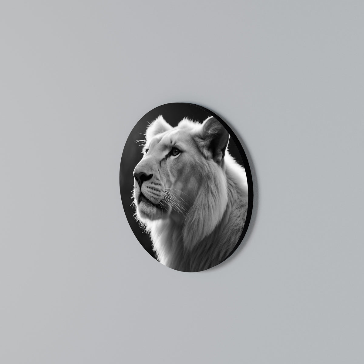 WHISPERS OF MAJESTY Arte de pared redondo