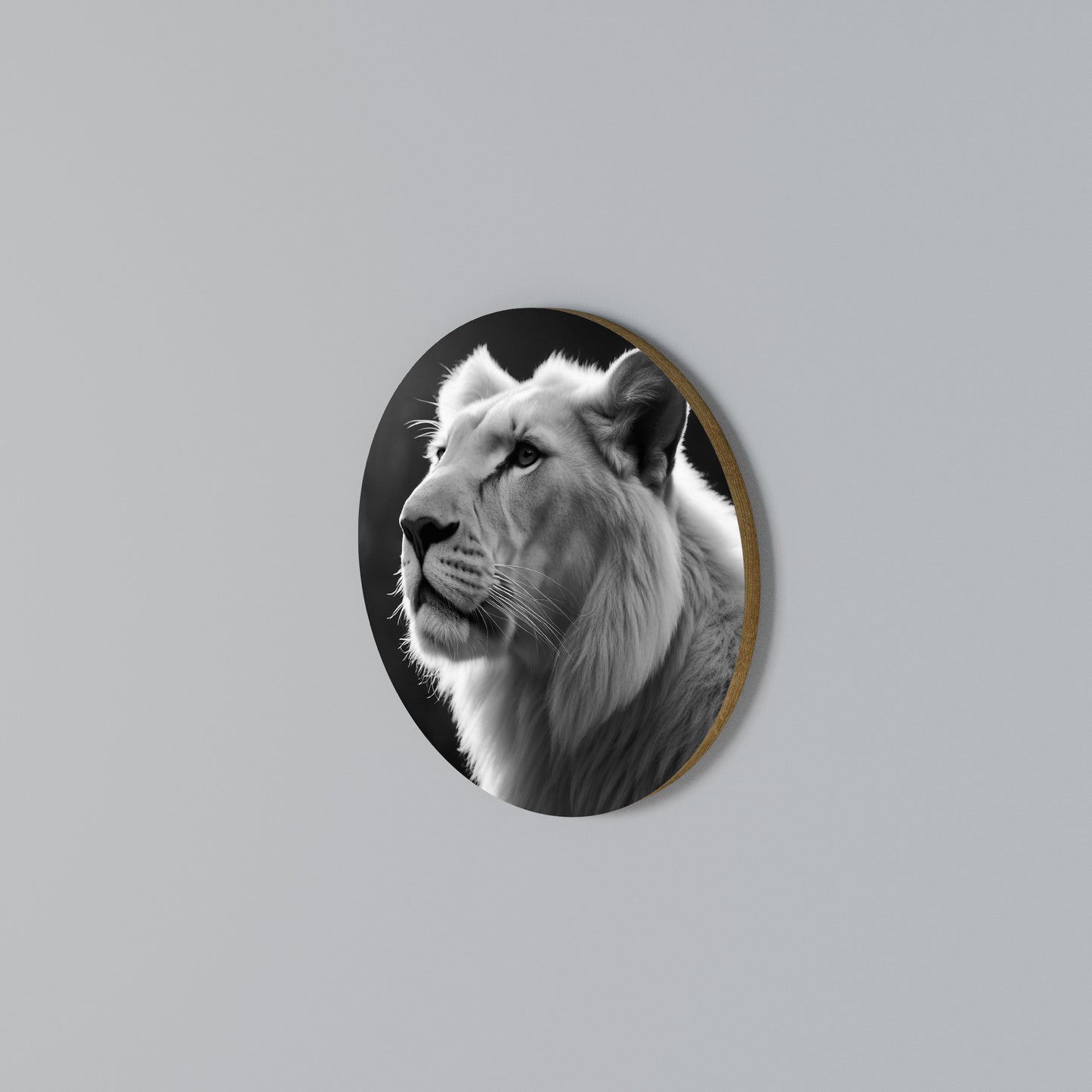 WHISPERS OF MAJESTY Arte de pared redondo