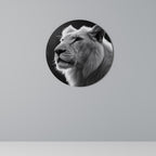 WHISPERS OF MAJESTY Decoración de Pared Redonda