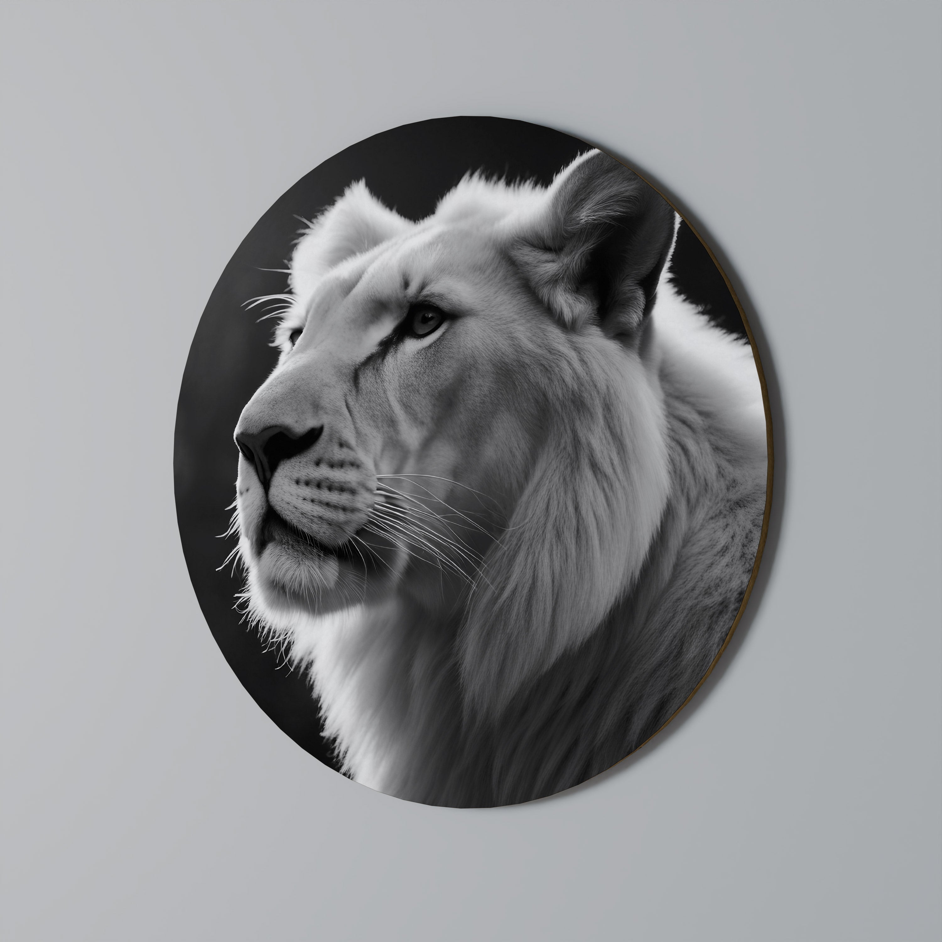 WHISPERS OF MAJESTY Round Wall Art